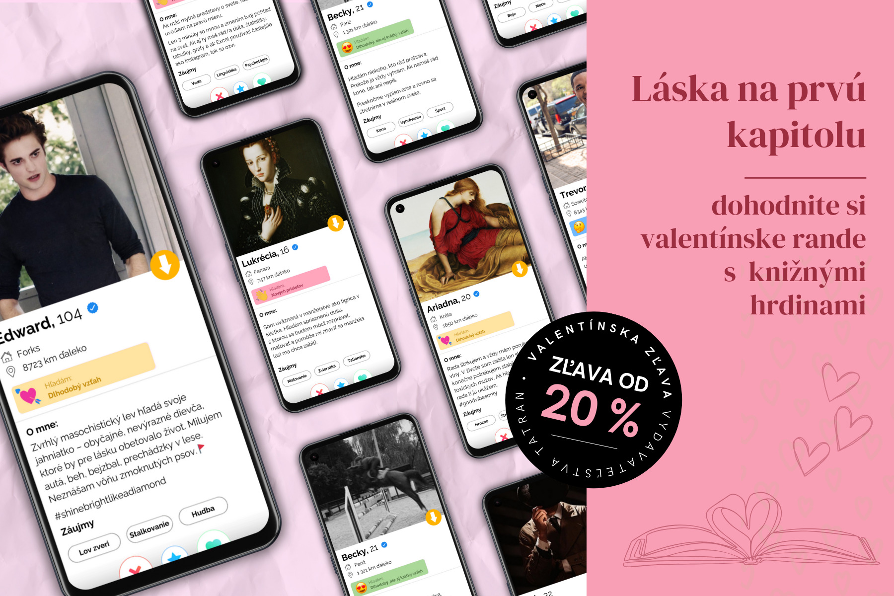 Valentínske knižné rande s Tatranom