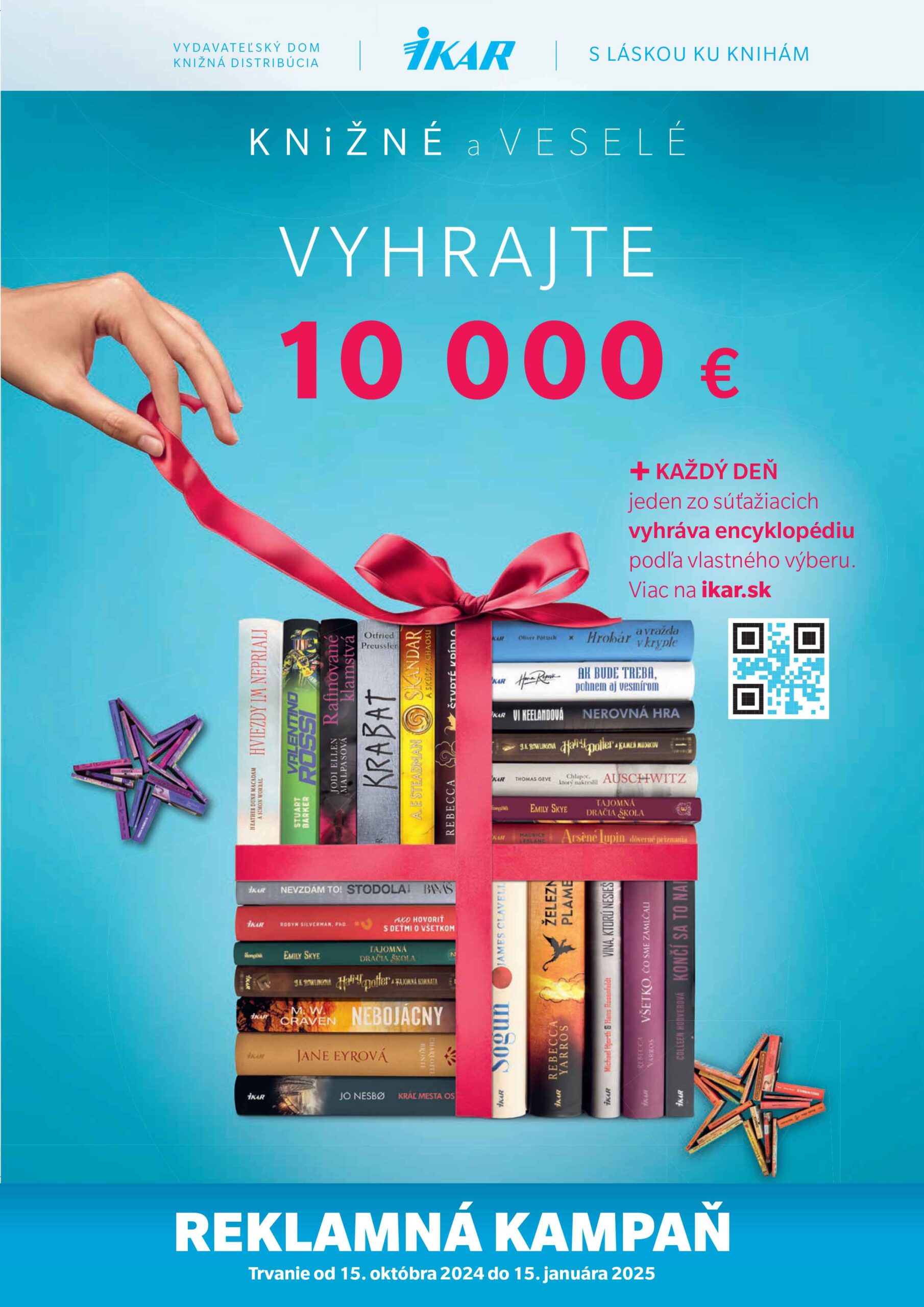 Ikar: Kúpiť si knihu a vyhrať 10 000 eur?